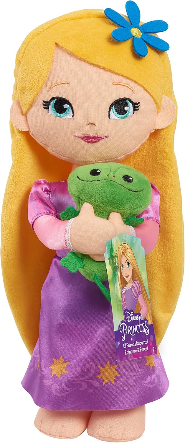 Disney Princess Lil' Friends Rapunzel & Pascal Plushie Doll
