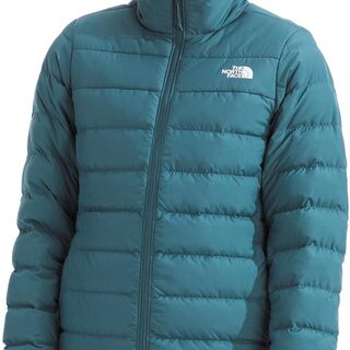 The North Face packable insulated jacket in teal