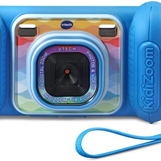 VTech KidiZoom Pix Plus kids camera in blue